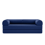 Perri Blue 79" Compressed Sofa by Furniture of America at Eve Furniture