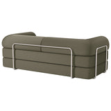 Perri Olive Green 79" Compressed Sofa by Furniture of America at Eve Furniture