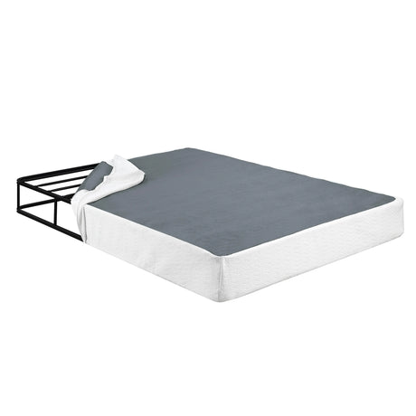 Perrin White California King Mattress Foundation by Homelegance at Eve Furniture