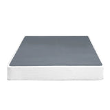 Perrin White Eastern King Mattress Foundation by Homelegance at Eve Furniture