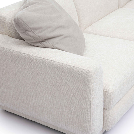 Perry Cream Chenille Modular Long Sofa by TOV Furniture at Eve Furniture
