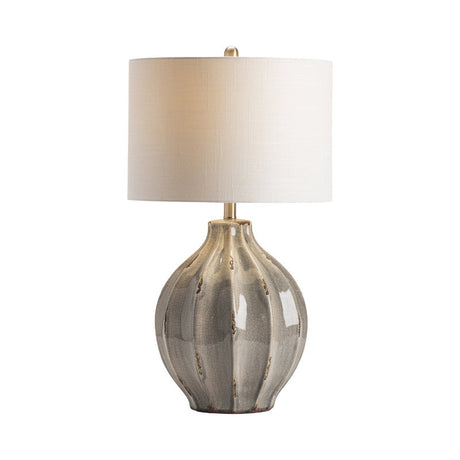 Perry Grey Table Lamp by Crestview at Eve Furniture