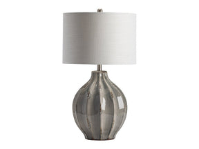 Perry Grey Table Lamp by Crestview at Eve Furniture