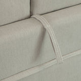 Perry Light Grey Fabric Sleeper Sofa