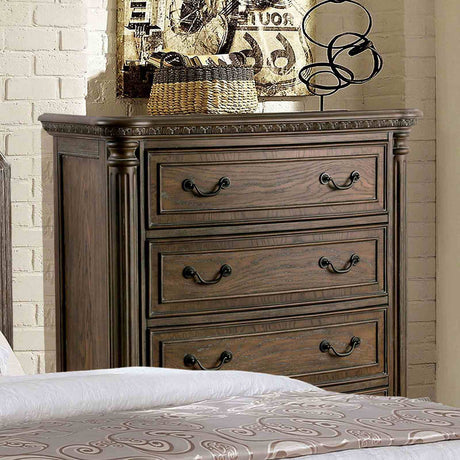 Persephone Rustic Natural Chest by Furniture of America at Eve Furniture
