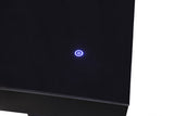 Perseux Black TV Stand w/ Heater by Furniture of America at Eve Furniture