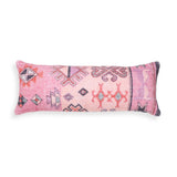 Persia 27"X10" Pink Cotton Bolster Pillow by TOV Furniture at Eve Furniture