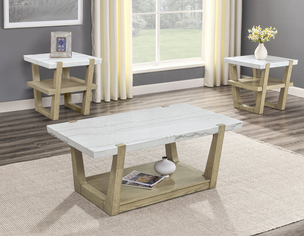 Perth 3-Piece Table Set by Steve Silver at Eve Furniture