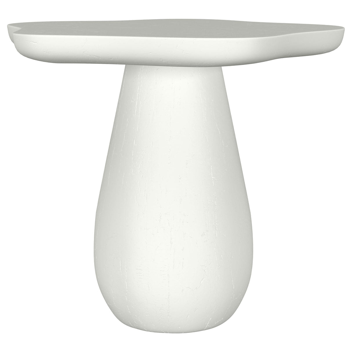 Perth Off White 17-inch Cloud Shaped Top Side Table by Coaster at Eve Furniture