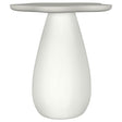 Perth Off White Cloud Shaped Top Side Table by Coaster at Eve Furniture