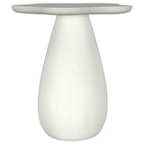 Perth Off White Cloud Shaped Top Side Table by Coaster at Eve Furniture