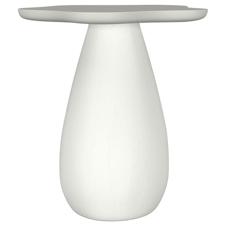 Perth Off White Cloud Shaped Top Side Table by Coaster at Eve Furniture
