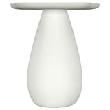 Perth Off White Cloud Shaped Top Side Table by Coaster at Eve Furniture