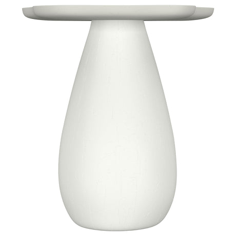 Perth Off White Cloud Shaped Top Side Table by Coaster at Eve Furniture