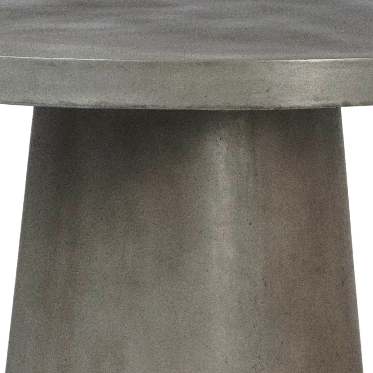 Perth Outdoor Round Dining Table, Dark Grey by Dovetail at Eve Furniture
