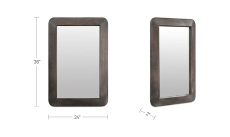 Perth Rectangular Mirror by Moe's Home at Eve Furniture