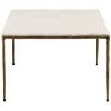 Perugia Coffee Table, White by Dovetail at Eve Furniture