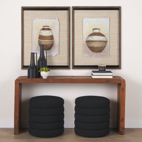 Peruvian Beginnings I by Mercana Studio Hand Embelished Textured Framed Artwork Matted under Glass by Mercana at Eve Furniture