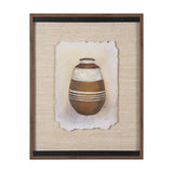 Peruvian Beginnings I by Mercana Studio Hand Embelished Textured Framed Artwork Matted under Glass by Mercana at Eve Furniture