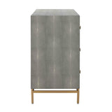 Pesce Shagreen 6 Drawer Dresser by TOV Furniture at Eve Furniture