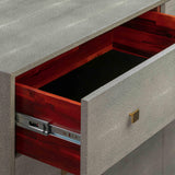 Pesce Shagreen 6 Drawer Dresser by TOV Furniture at Eve Furniture