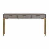 Pesce Shagreen Console Table by TOV Furniture at Eve Furniture