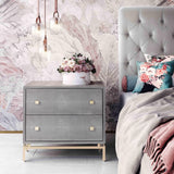 Pesce Shagreen Nightstand by TOV Furniture at Eve Furniture