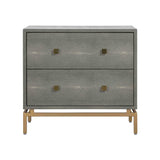 Pesce Shagreen Nightstand by TOV Furniture at Eve Furniture