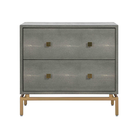 Pesce Shagreen Nightstand by TOV Furniture at Eve Furniture