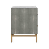 Pesce Shagreen Nightstand by TOV Furniture at Eve Furniture