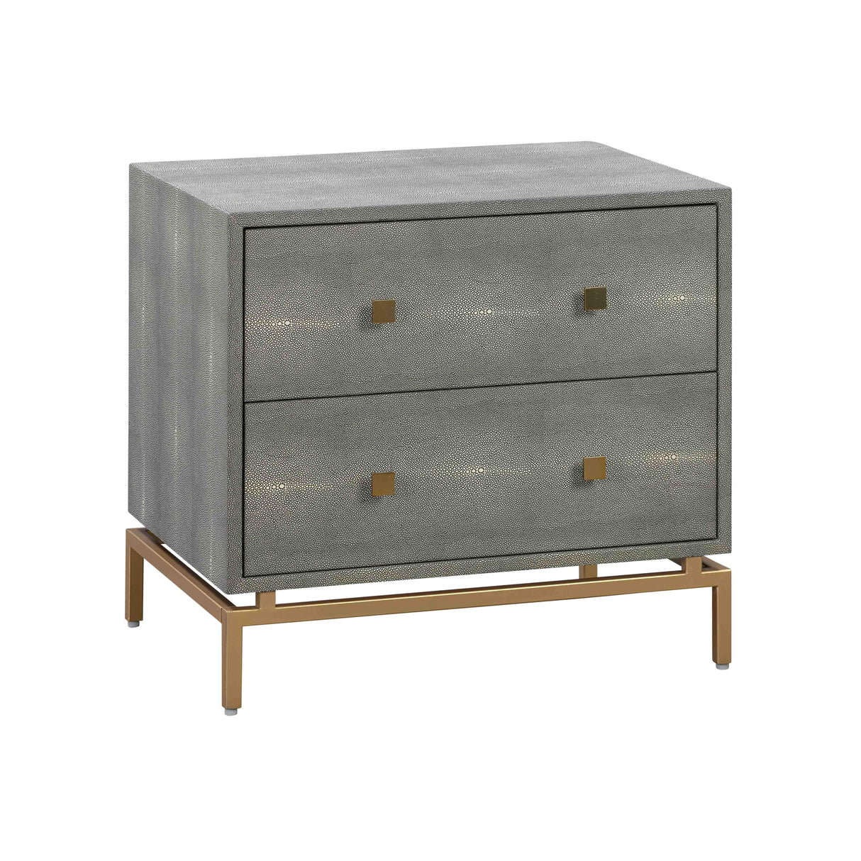 Pesce Shagreen Nightstand by TOV Furniture at Eve Furniture