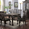 Petersburg Dark Gray Dining Table by Furniture of America at Eve Furniture
