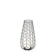 Petiole I Small Gold Toned Metal Table Candle Holder by Mercana at Eve Furniture