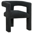 Petra Black Boucle Upholstered Accent Side Chair by Coaster at Eve Furniture