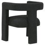 Petra Black Boucle Upholstered Accent Side Chair by Coaster at Eve Furniture