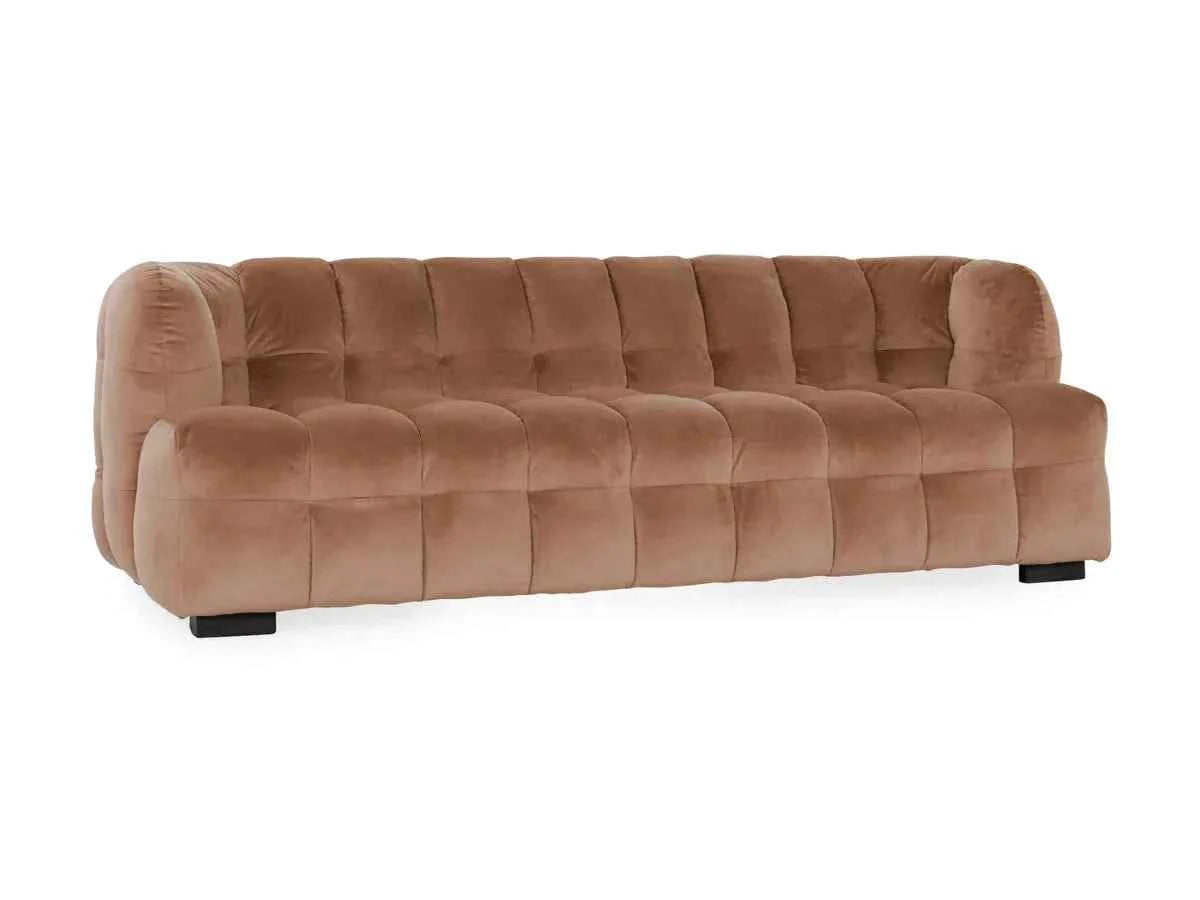 Petra French Beige Velvet Sofa by Classic Home at Eve Furniture