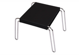 Petra Leather Stool - Black Leather by Moe's Home at Eve Furniture