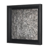 Pewter Leaves I by Morgan McLaren a Framed Art Print Matted under Glass by Mercana at Eve Furniture