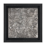 Pewter Leaves III by Morgan McLaren a Framed Art Print Matted under Glass by Mercana at Eve Furniture