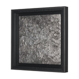 Pewter Leaves IV by Morgan McLaren a Framed Art Print Matted under Glass by Mercana at Eve Furniture