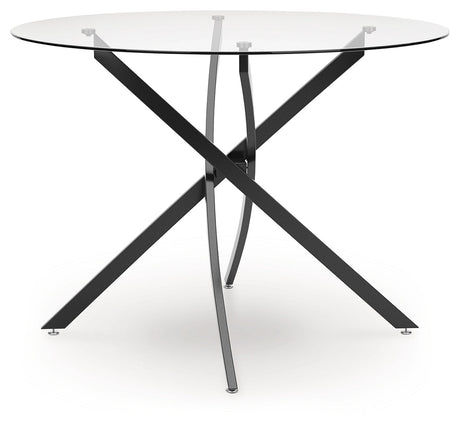 Pharwynn Black Dining Table by Ashley at Eve Furniture