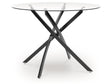 Pharwynn Black Dining Table by Ashley at Eve Furniture