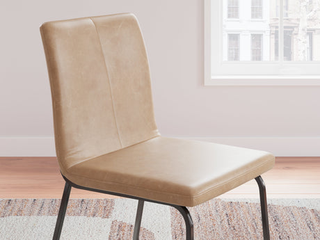 Pharwynn Brown and Black Dining Chair (Set of 4) by Ashley at Eve Furniture