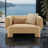 Phedra Yellow Oversized Chair by Furniture of America at Eve Furniture