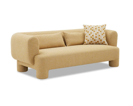 Phedra Yellow Sofa by Furniture of America at Eve Furniture