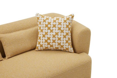 Phedra Yellow Oversized Chair by Furniture of America at Eve Furniture