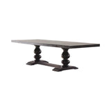 Phelps Antique Noir Rectangular Dining Table by Coaster at Eve Furniture