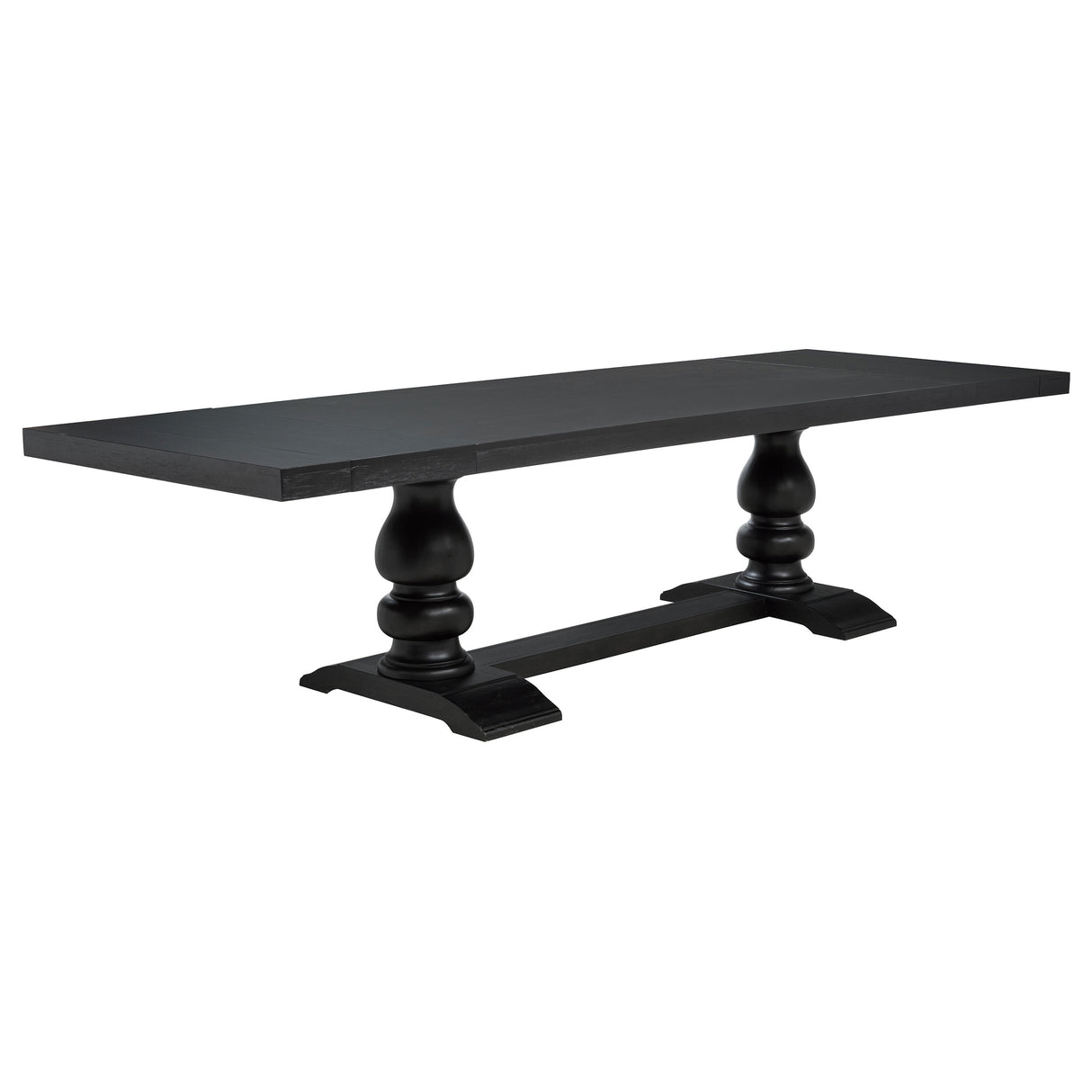 Phelps Distressed Noir 7-piece Rectangular Dining Table Set by Coaster at Eve Furniture