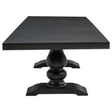Phelps Distressed Noir 7-piece Rectangular Dining Table Set by Coaster at Eve Furniture