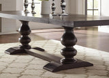 Phelps Antique Noir Rectangular Dining Table